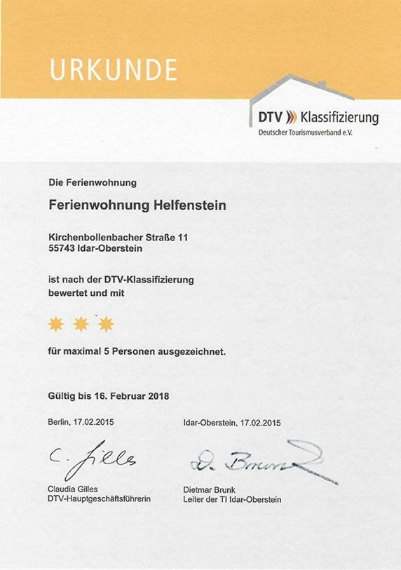 Ferienwohnung Helfenstein อิดาร์-โอเบอร์ชไตน์ ภายนอก รูปภาพ